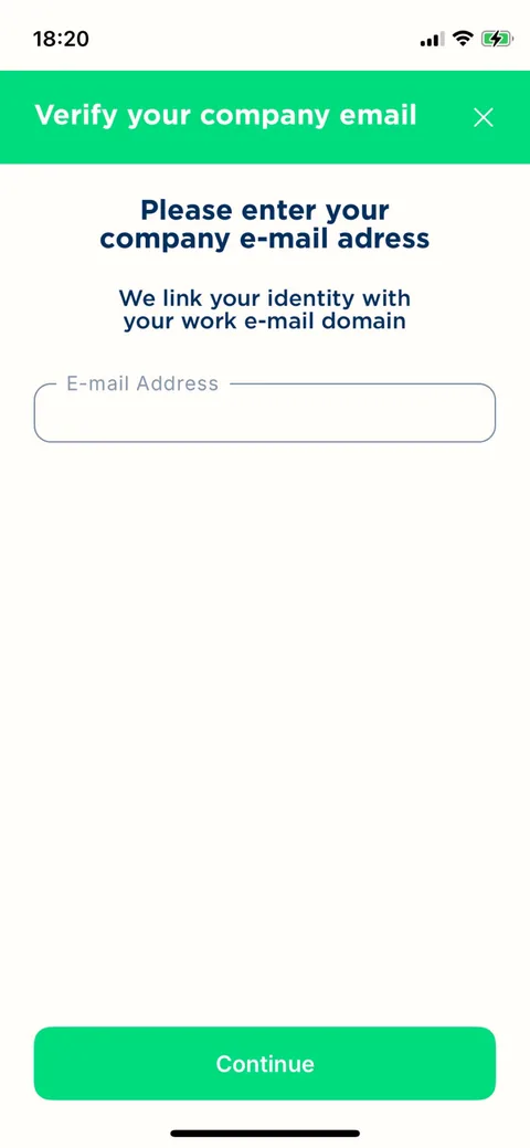 Company verification